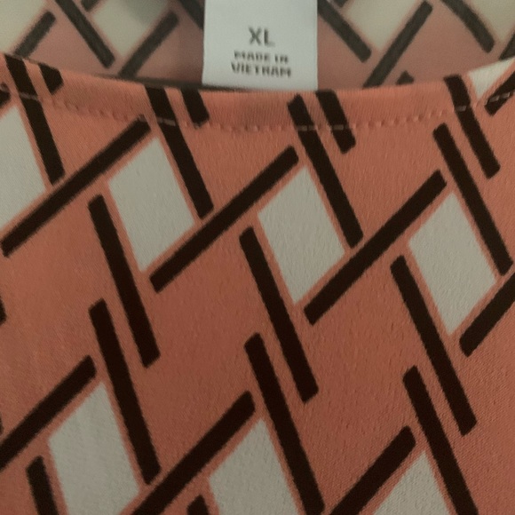 Liz Claiborne Womens Boat Neck 3/4 Sleeve Blouse - Picture 5 of 5